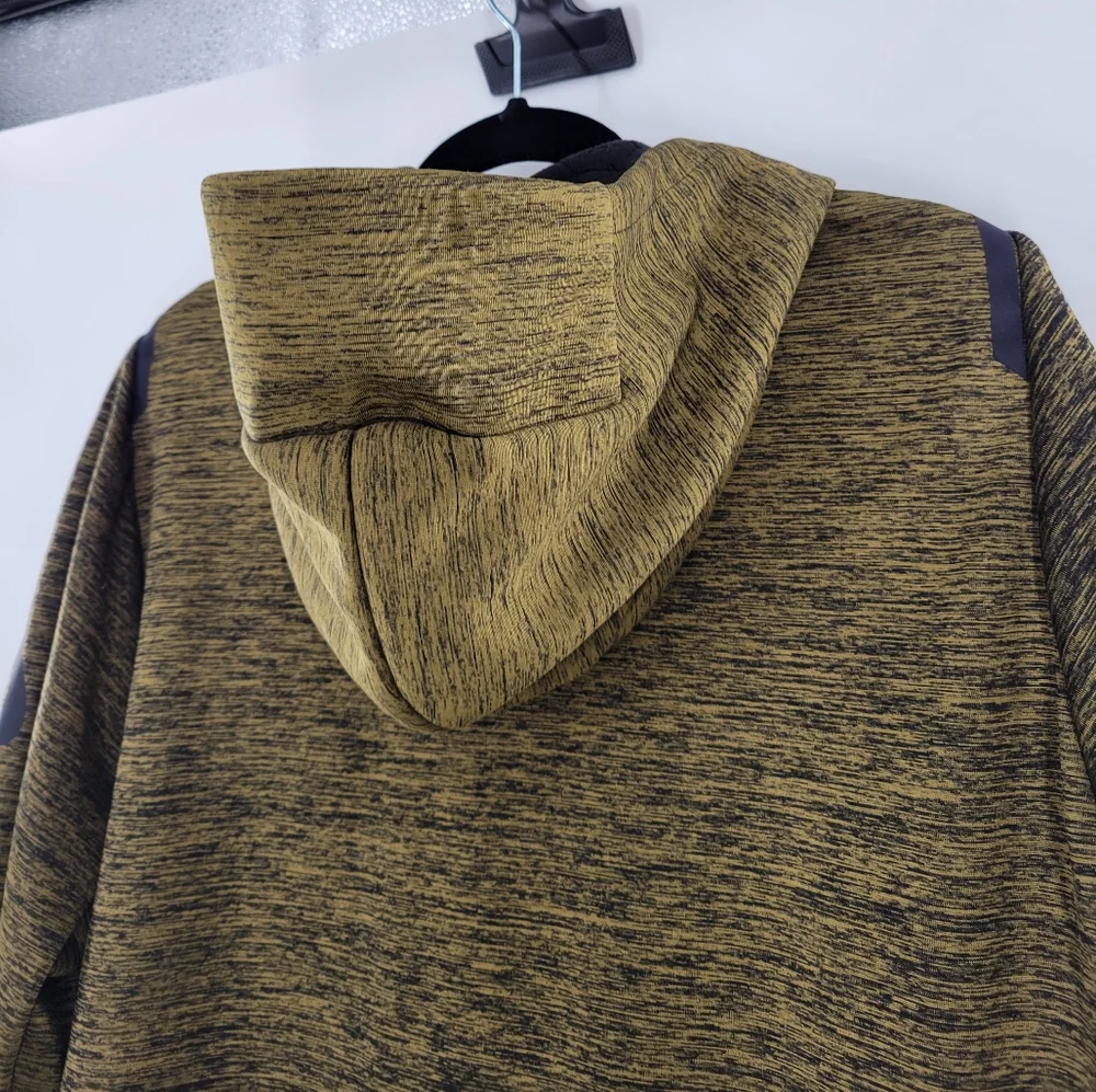 Nike Therma Sphere Training Jacket Olive Green Canvas Black Men Size XL